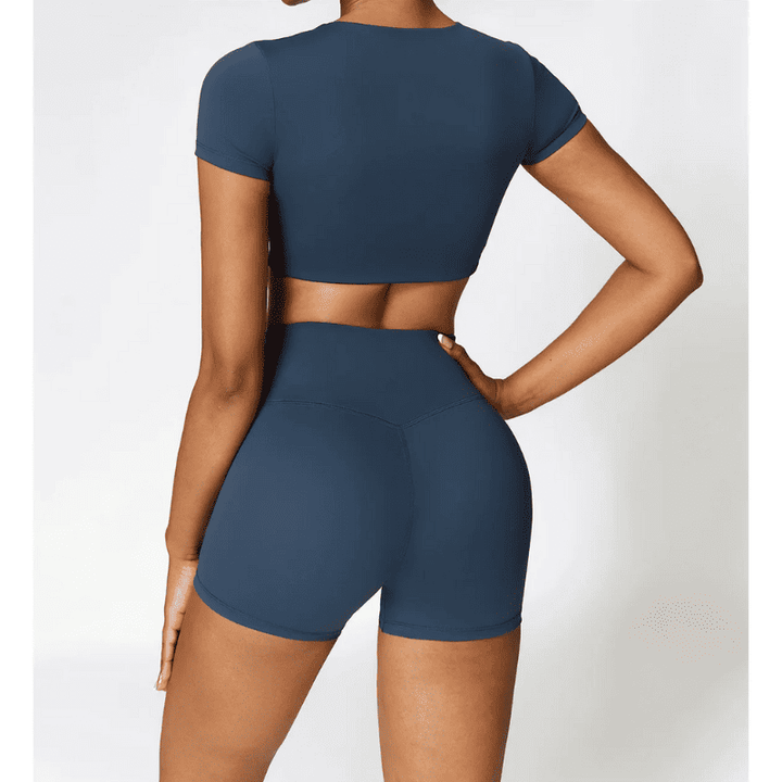 Women's Navy Blue Gym Sets Maya