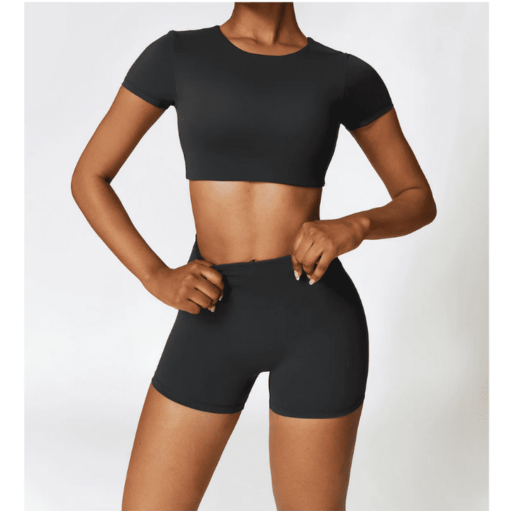 Women's Black Gym Sets Maya