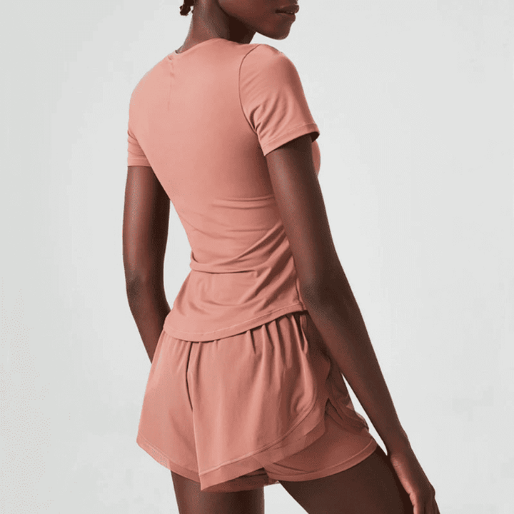 Women's Beige Gym Sets VitaFlow