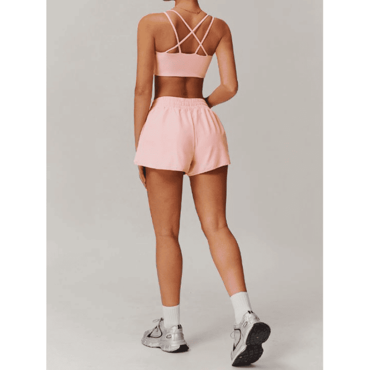 Women's Pink Gym Sets FlexEase