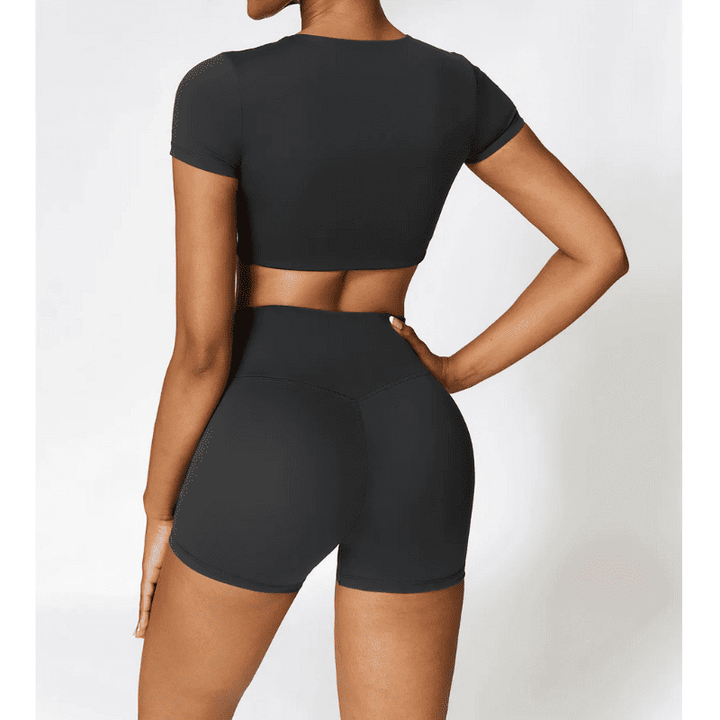 Women's Black Gym Sets Maya