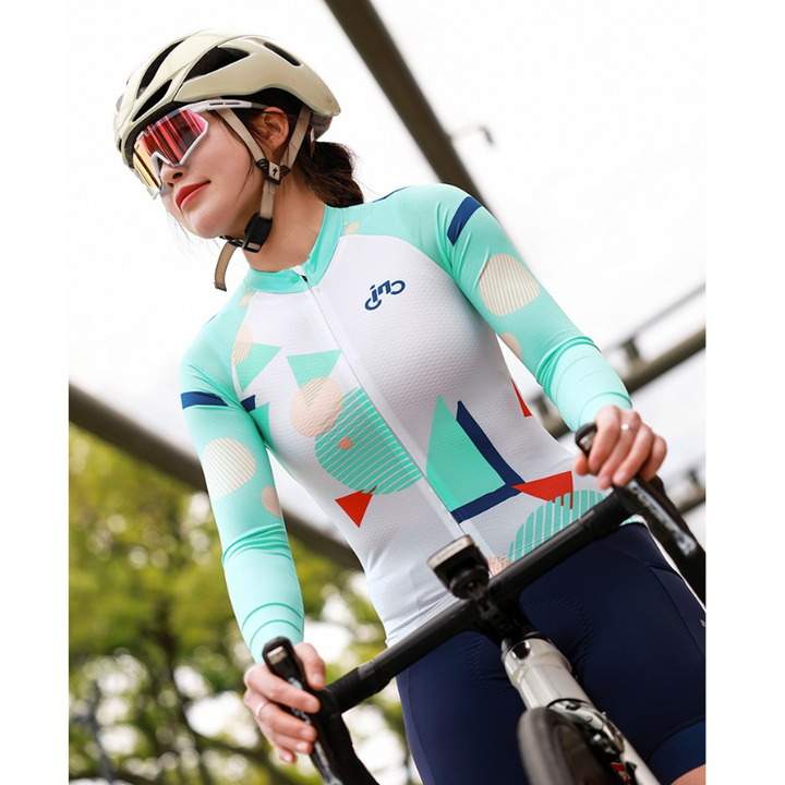 Women's Long Sleeve Cycling Jerseys Velocity