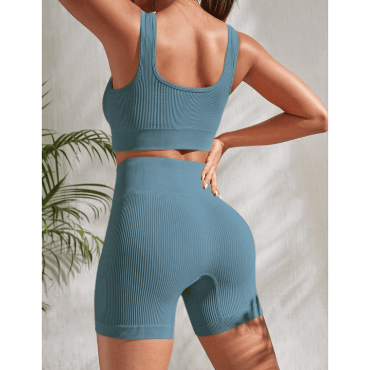 Women's Grey Gym Sets Vital