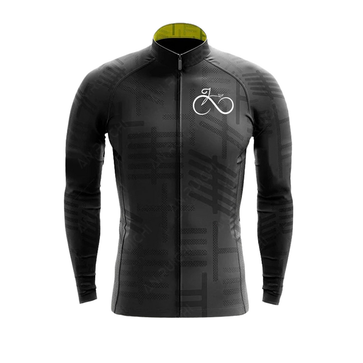 Men's Long Sleeve Cycling Jersey BikeElite
