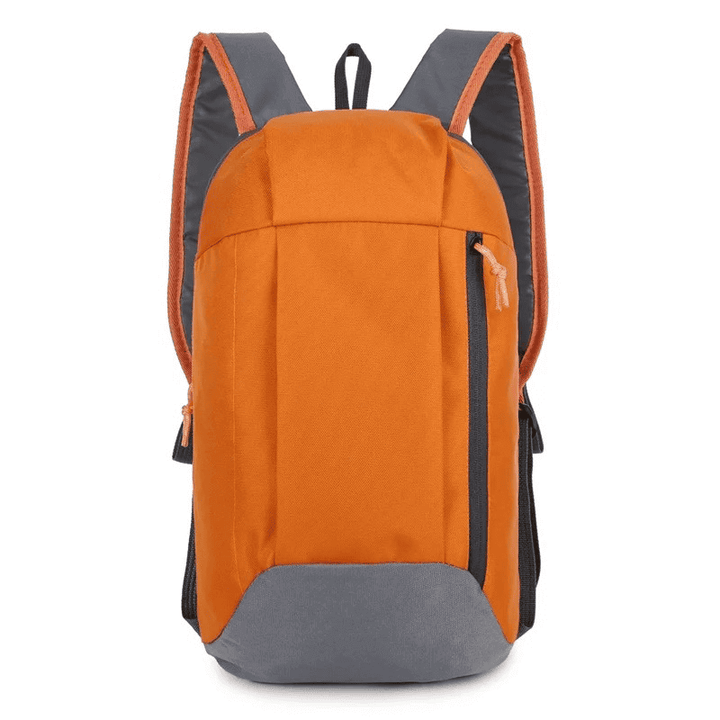 Orange Gym Backpack Clutch