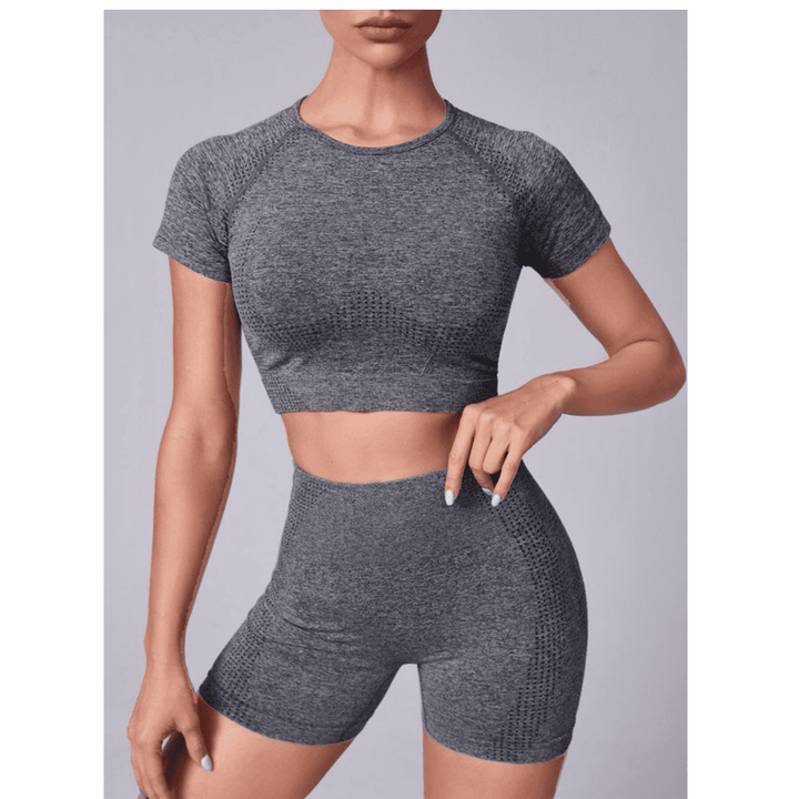 Women's Gray Gym Sets SeaPro