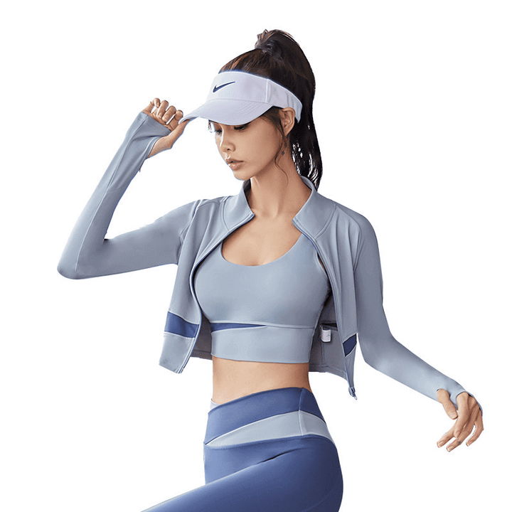 Women's Blue Gym Sets Eva