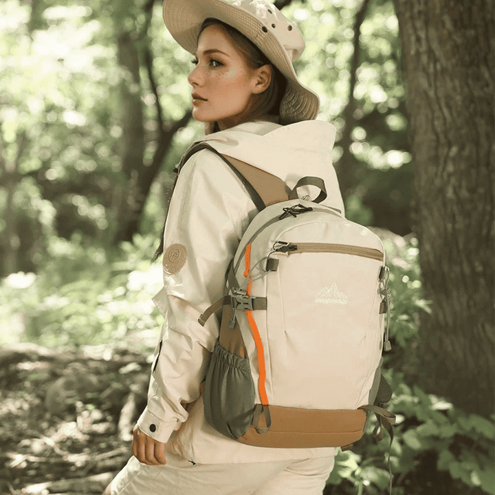 Beige Backpack SAV