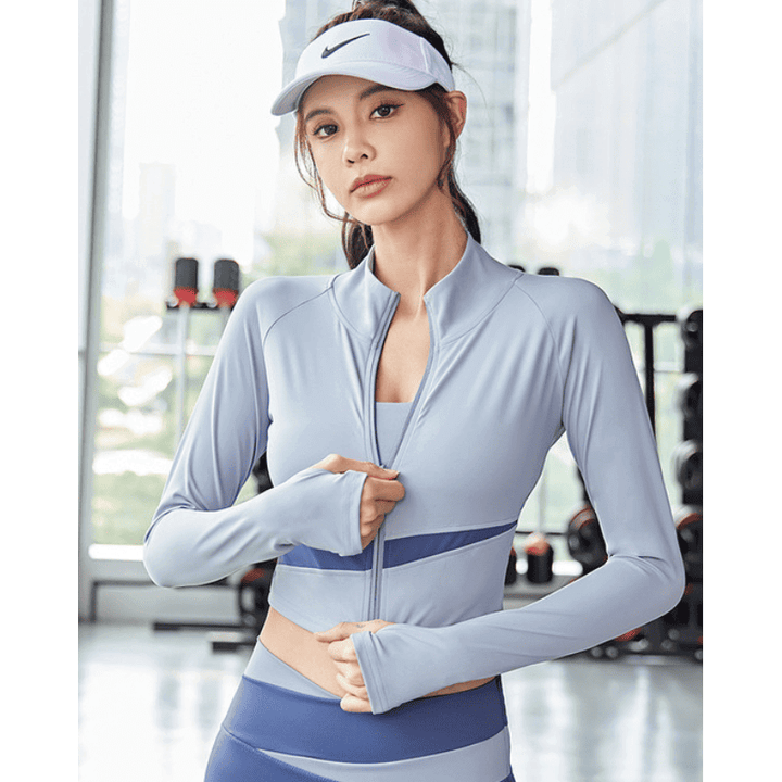 Women's Blue Gym Sets Eva