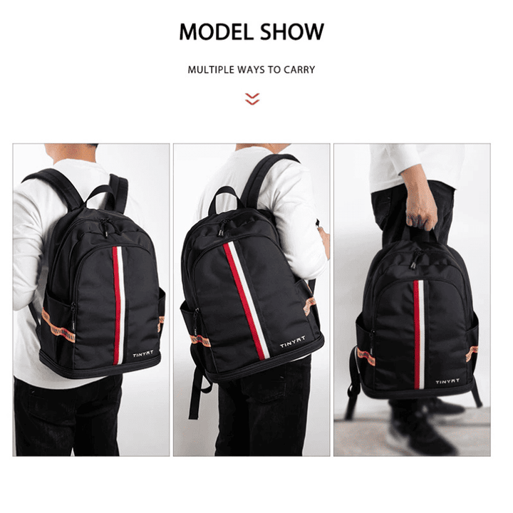 Black Backpack TINYAT