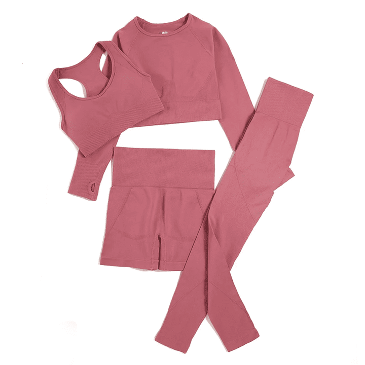 Women's Pink Gym Sets FlowFit