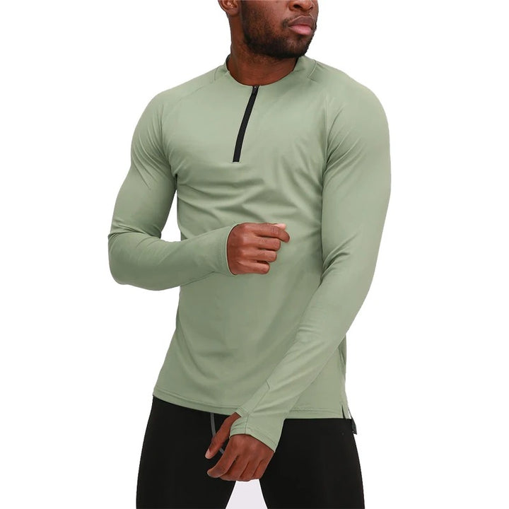 Long Sleeve T-Shirts 1/4 Zip AeroFlex